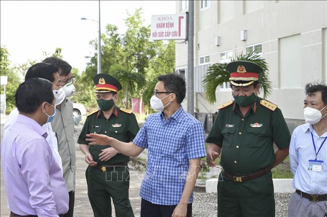 Phó thủ tướng Vũ Đức Đam: Kiên Giang phải tăng cường tầm soát dịch Covid-19 trong cộng đồng